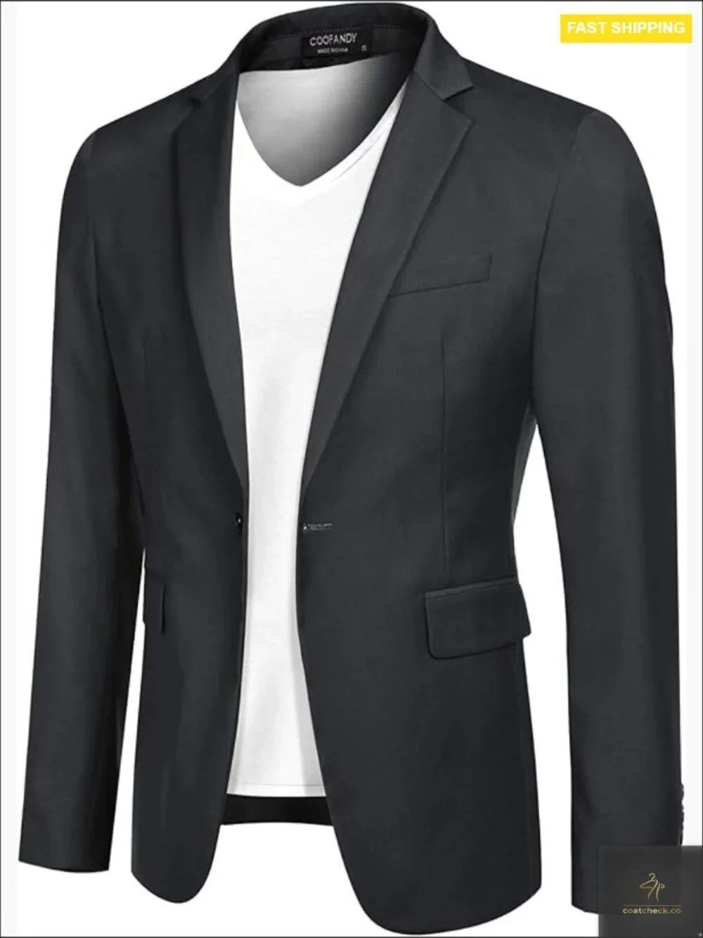 Classic Men's Sport Coat Blazer Regular Fit Lightweight Business Casual
